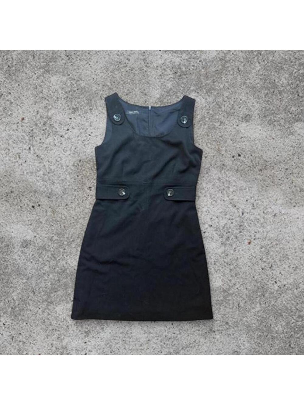 Terra nostra black sleeveless dress